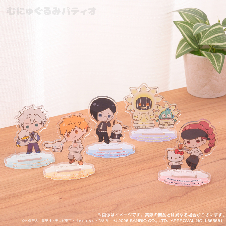 BLEACH 新宿マルイ　pop up セルフ付きワイヤーキーホルダー　藍染 BLEACH デフォルメポップアップストア in 新宿 8月28日より開催!