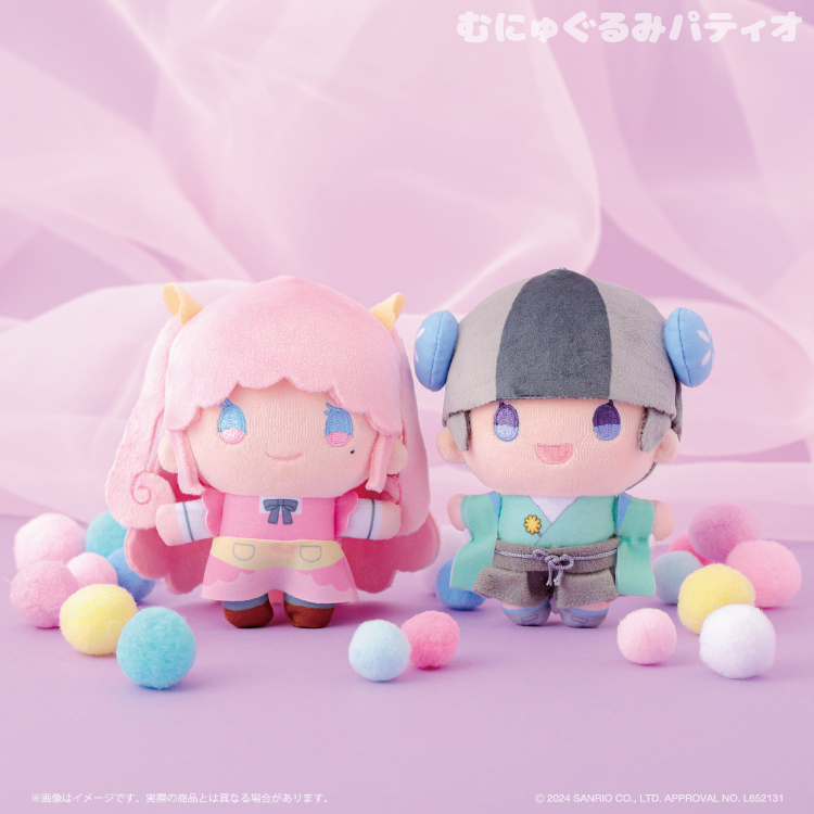 サンリオ♡まいまいまいごえん むにゅぐるみマスコット♡店頭