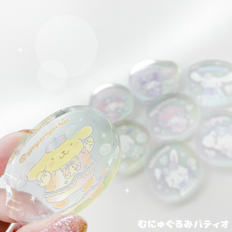 サンリオ♡しゃぼん玉ドリーム♡「トレーディング缶バッジ