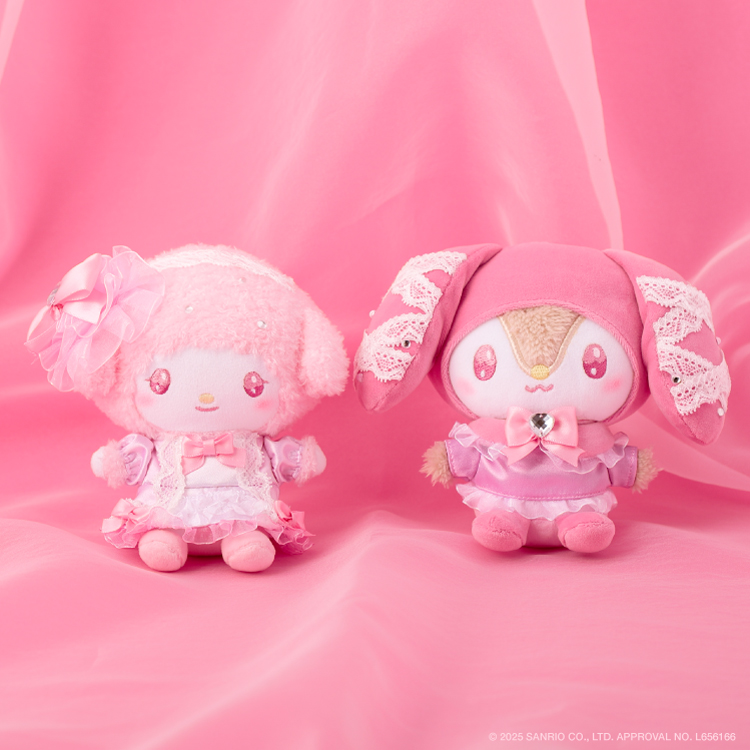 ♡マイメロ マイスウィートピアノ パーティーinパレス むにゅぐるみ マスコット サンリオ パーティー in パレス むにゅぐるみマスコット EC販売を開始