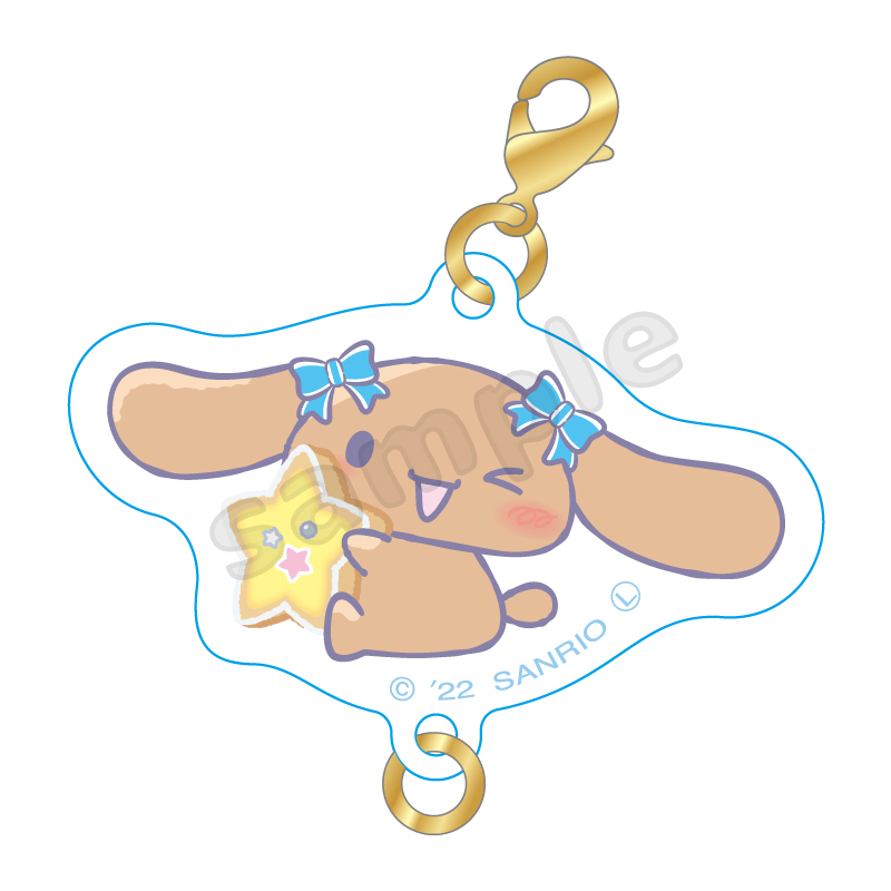 シナモロール20th デコレーション つながるアクリルキーホルダー モカ