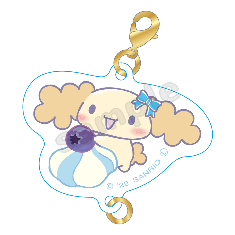 シナモロール20th デコレーション つながるアクリルキーホルダー シフォン