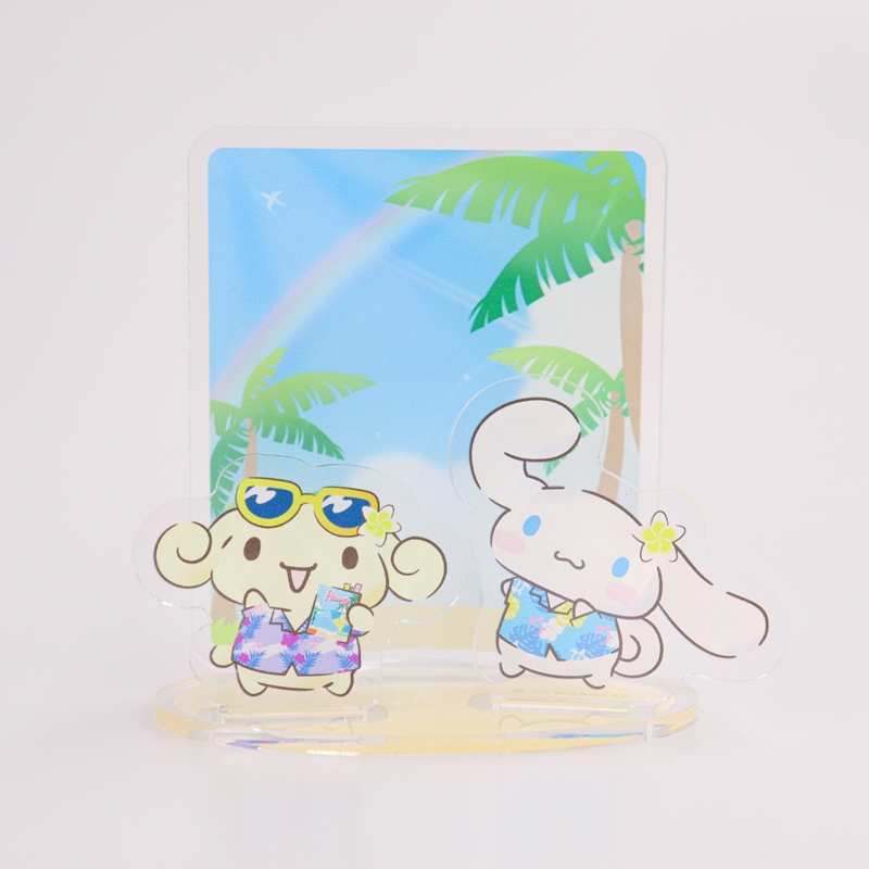 シナモロール サマージオラマアクリル｜むにゅぐるみパティオ