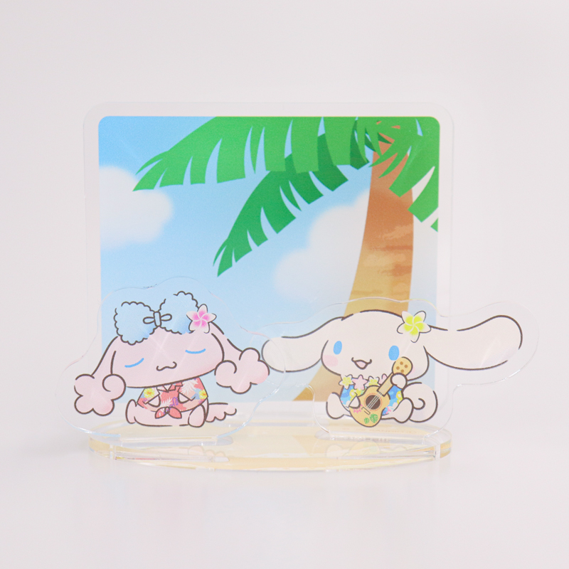 シナモロール サマージオラマアクリル｜むにゅぐるみパティオ
