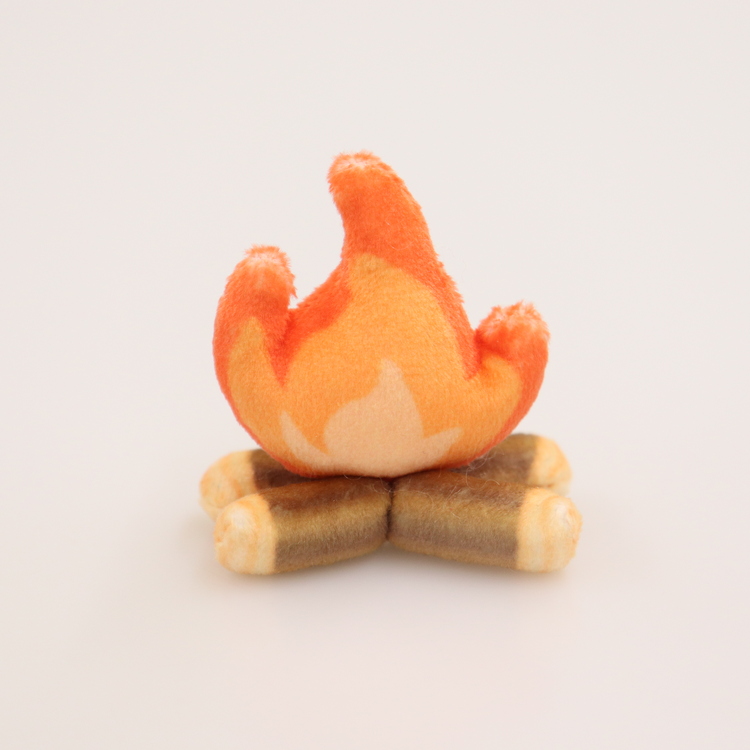 オリジナルむにゅぐるみ 焚き火マスコット