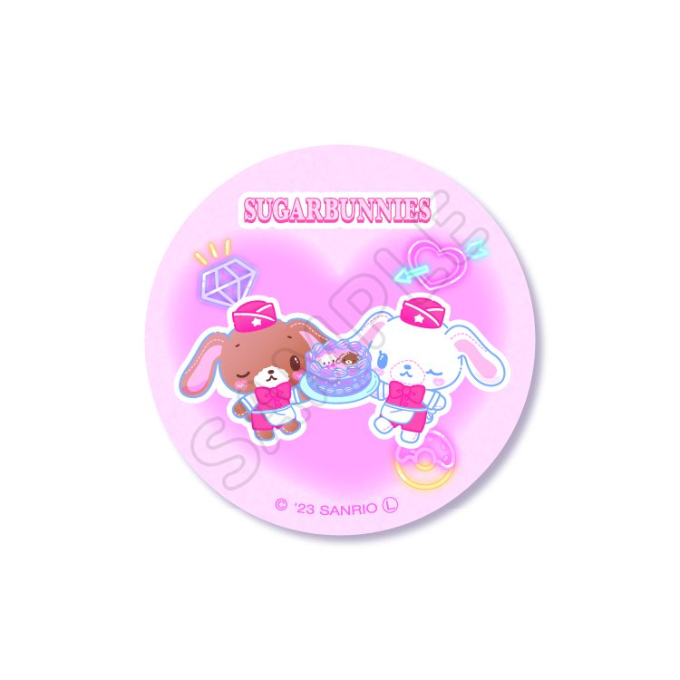 アメリカンダイナー缶バッジ｜むにゅぐるみパティオ公式サイト