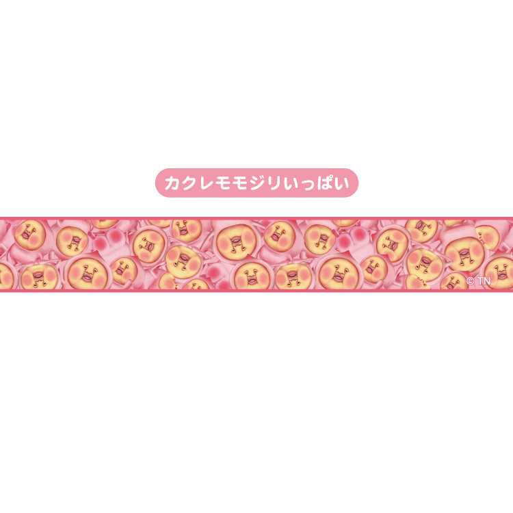 こびとづかん マスキングテープ カクレモモジリいっぱい