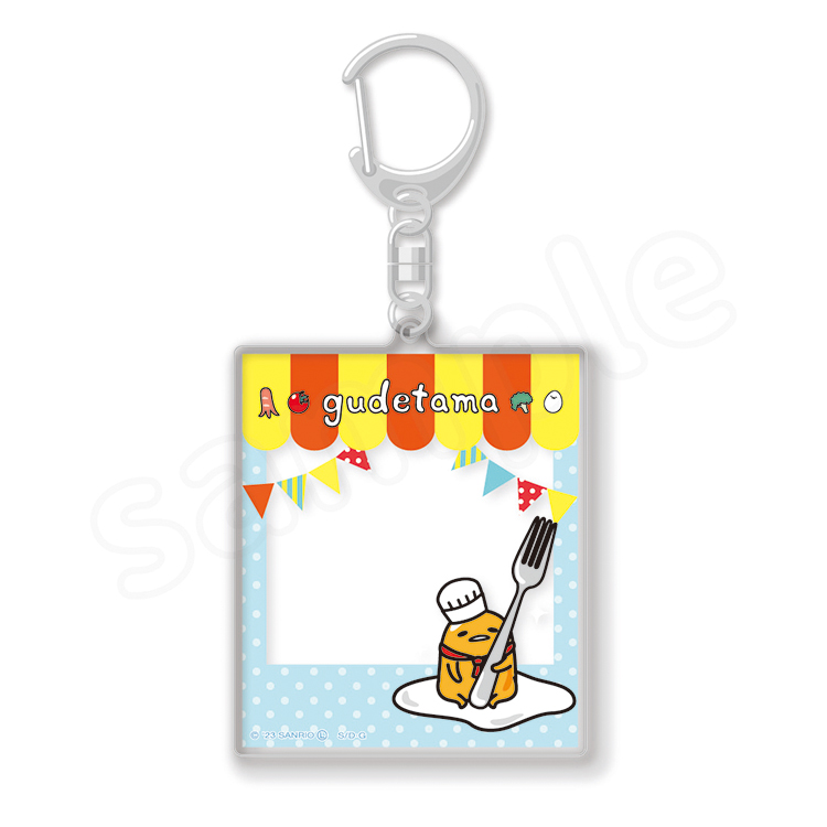 ぐでたま アクリルキーホルダー 約8cm ぐでたま コラボ アクリルキーホルダー – サンキューマート