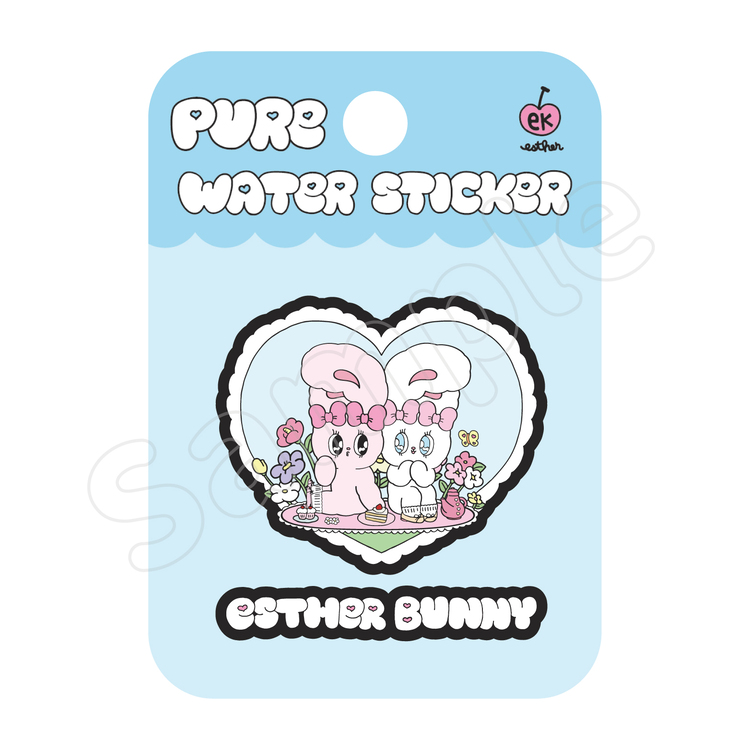 Esther Bunny エポキシステッカー｜むにゅぐるみパティオ公式サイト