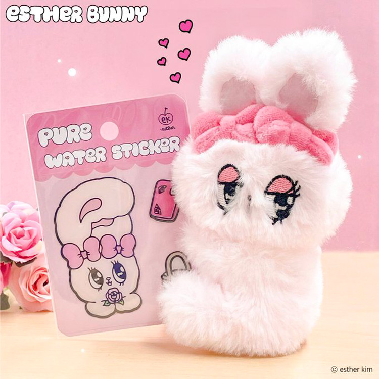 全国送料無料の通販 Esther エポキシステッカー｜むにゅぐるみパティオ公式サイト Bunny キャラクターグッズ