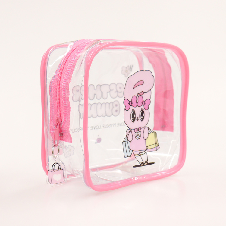 Esther Bunny スクエアクリアポーチ｜むにゅぐるみパティオ公式