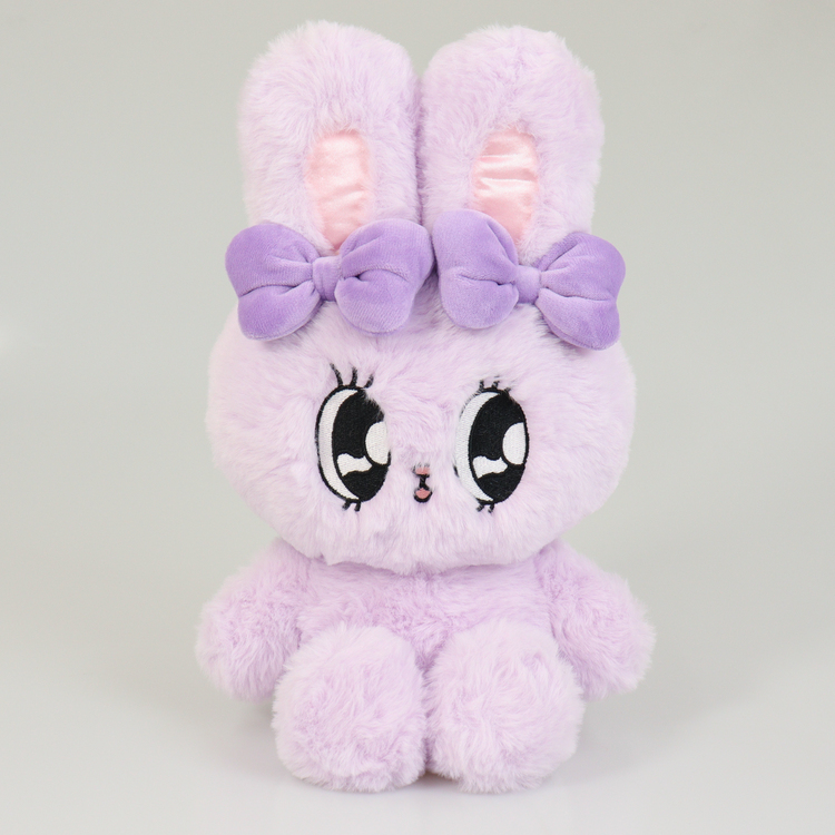 即日発送！　パープルリボン　ぬいぐるみチャーム　ピンクパープル　セット Esther Bunny マスコット｜むにゅぐるみパティオ公式サイト