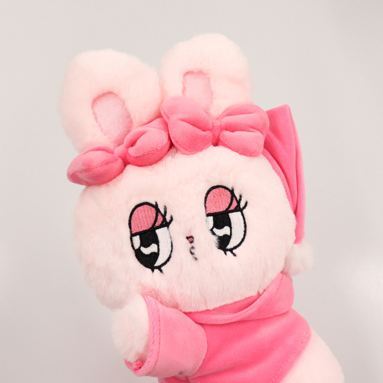 エスターバニー　リボンバニー　クリームバニー　ぬいぐるみL 寝そべり　3点　#1 Esther Bunny 寝そべりぬいぐるみ｜むにゅぐるみパティオ公式サイト