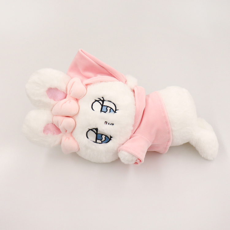 Esther Bunny 寝そべりぬいぐるみ｜むにゅぐるみパティオ公式サイト