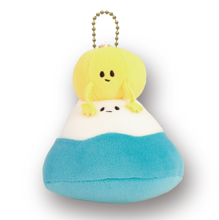 オリジナル 富士山・ナスビ・門松・鏡餅 むにゅぐるみマスコット