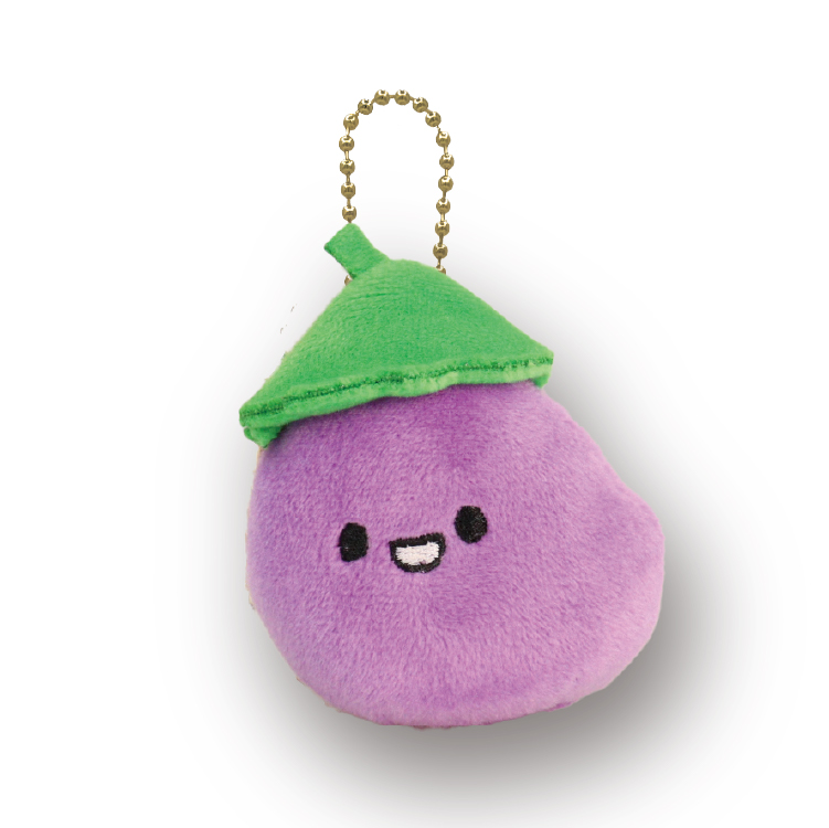 ナスビ むにゅぐるみマスコット