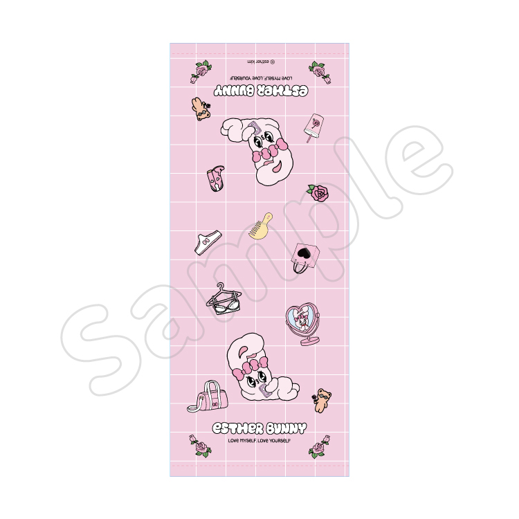 Esther Bunny フェイスタオル｜むにゅぐるみパティオ公式サイト