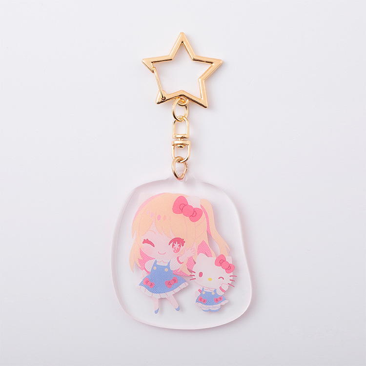 【推しの子】×サンリオキャラクターズ とぅるるんアクリルキーホルダー ルビー