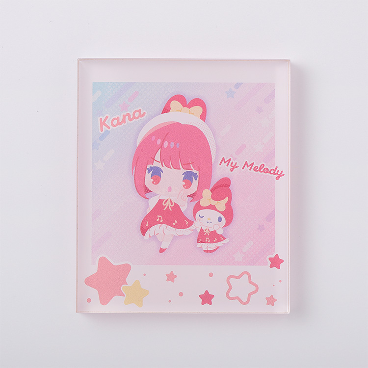 【推しの子】プレゼント当選品 歴代表紙クリアカード16種＋限定アクリルブロック 推しの子】×サンリオキャラクターズ トレーディングアクリル