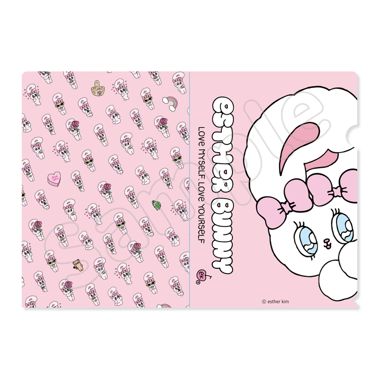 Esther Bunny クロッキーシリーズ ホログラムステッカー10枚セット