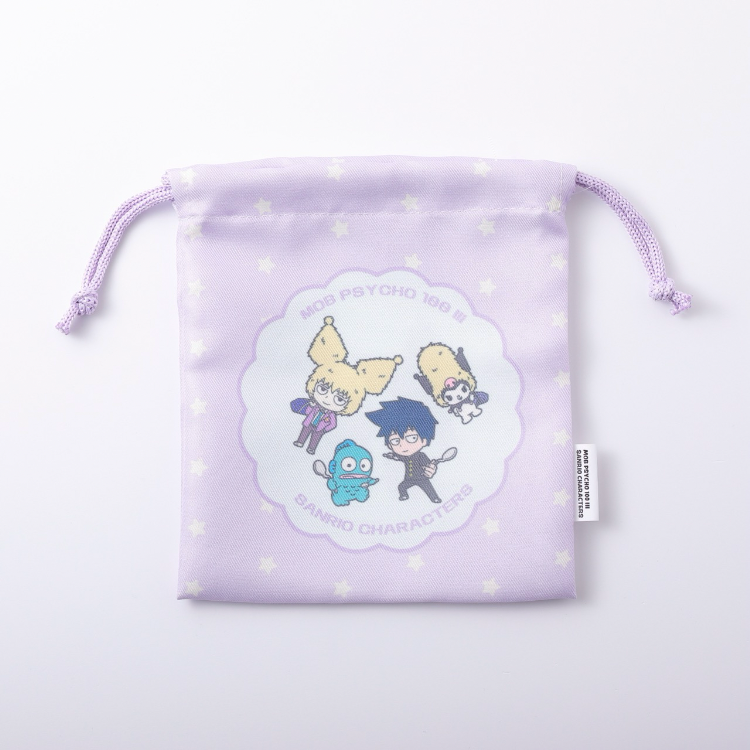 MK55まんまるミニ巾着2枚セット⭐️巾着袋 ポーチ いちごとうさぎ