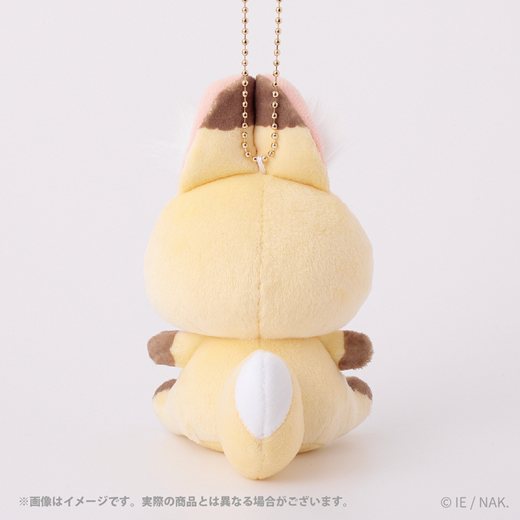 化けギツネのちくわ むにゅぐるみマスコット｜むにゅぐるみ