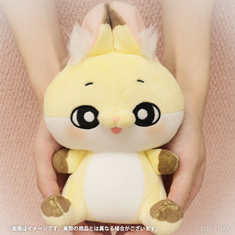 化けギツネのちくわ むにゅぐるみS｜むにゅぐるみパティオ公式サイト