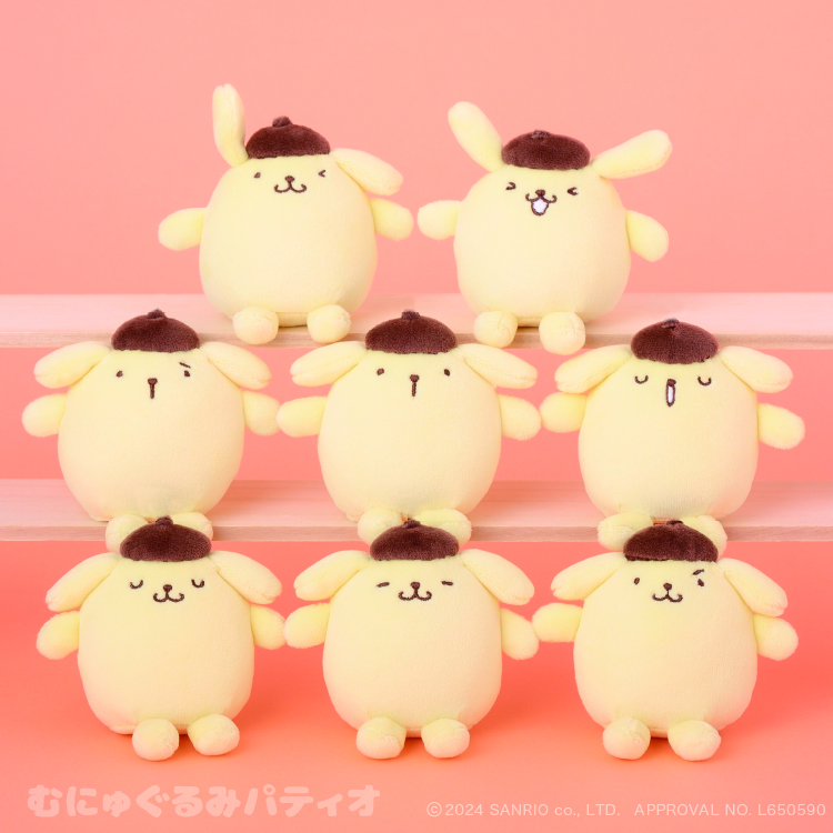 ポムポムプリン コレクション トレーディングむにゅぐるみマスコット全