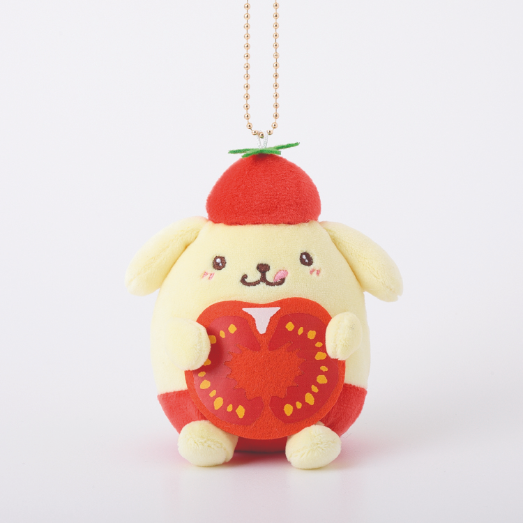 ポムポムプリン やさい むにゅぐるみマスコット｜むにゅぐるみパティオ