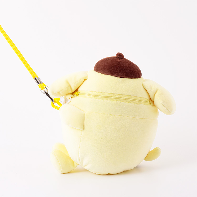 予約販売】ポムポムプリン 抱きつきポシェット【9月中旬頃順次発送予定
