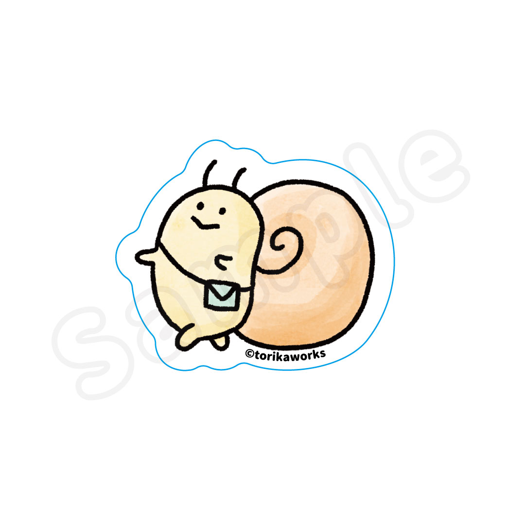 ふるえフレンズ ステッカー つむり 