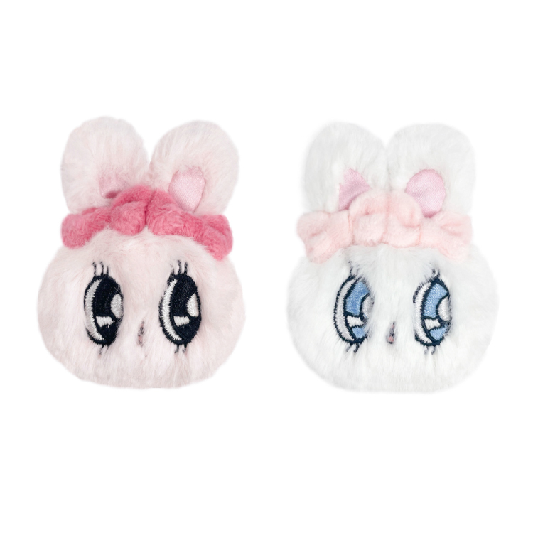Esther Bunny ぬいぐるみヘアクリップセット｜むにゅぐるみパティオ