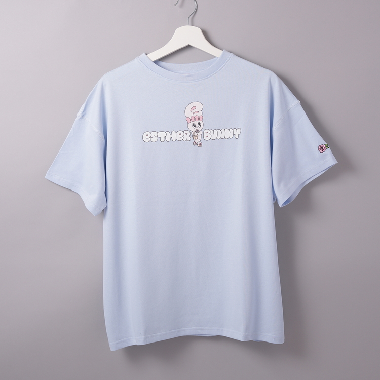Esther Bunny ビッグTシャツ(ローズバニー)｜むにゅぐるみ
