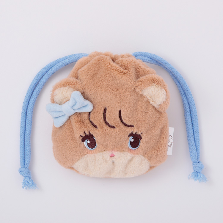 期間限定】mikko illustrations ダイカット巾着｜むにゅぐるみ