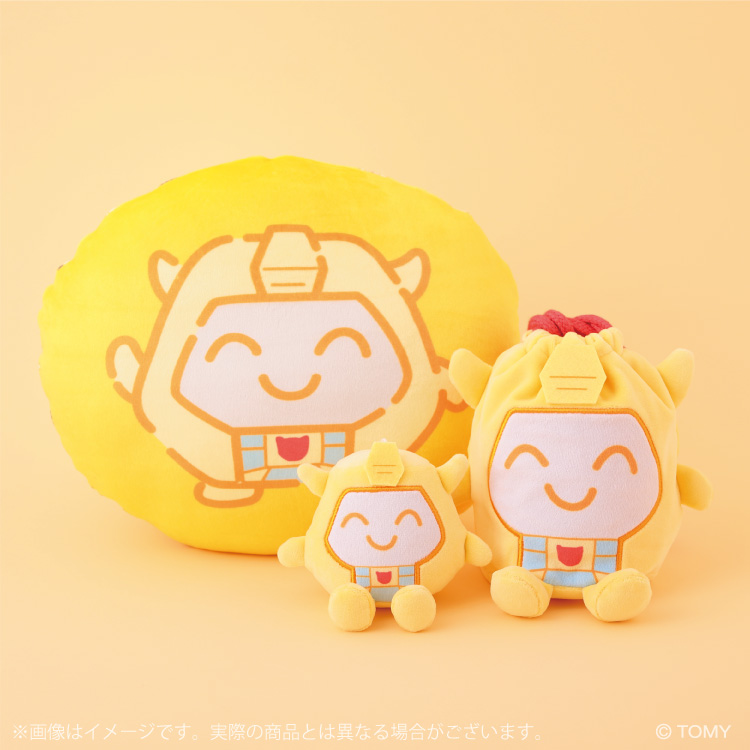たたかわない!トランスフォーマー ふわむにゅクッション｜むにゅぐるみ