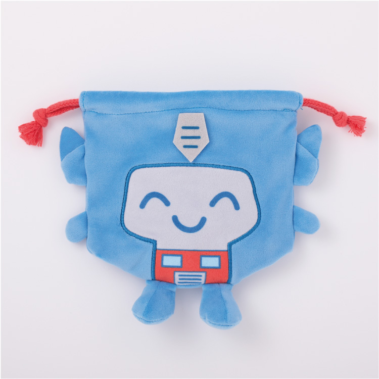 たたかわない!トランスフォーマー お座り巾着｜むにゅぐるみパティオ