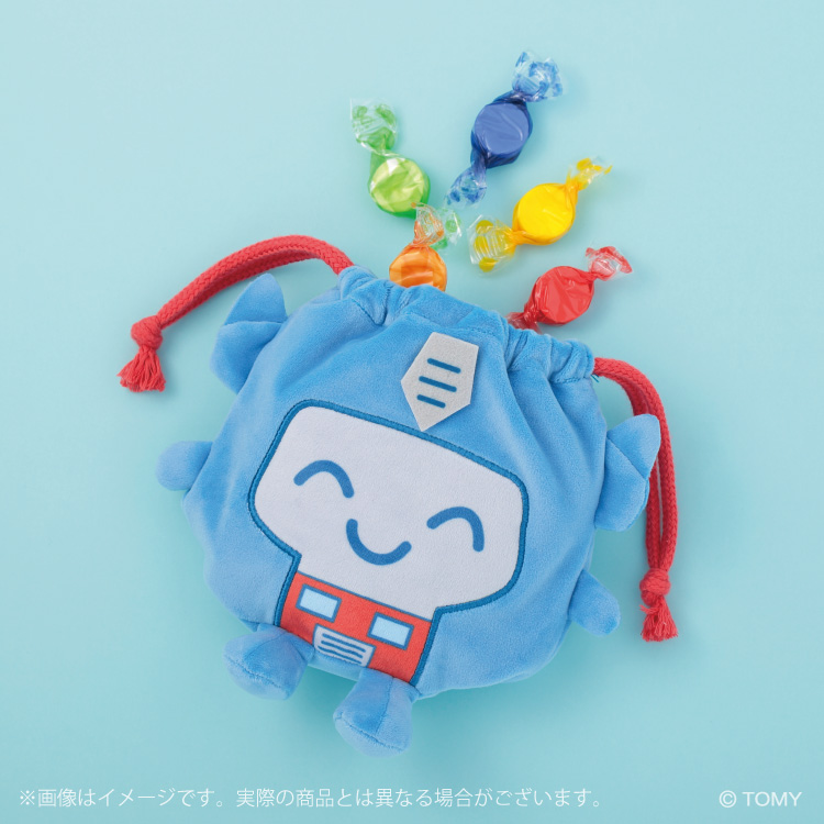 たたかわない!トランスフォーマー お座り巾着｜むにゅぐるみパティオ