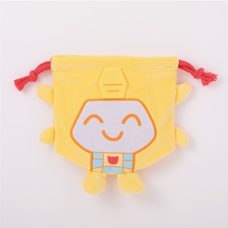 たたかわない!トランスフォーマー お座り巾着｜むにゅぐるみパティオ