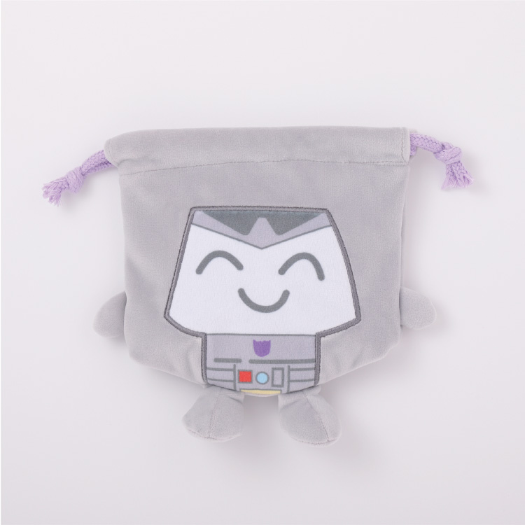 たたかわない!トランスフォーマー お座り巾着｜むにゅぐるみパティオ