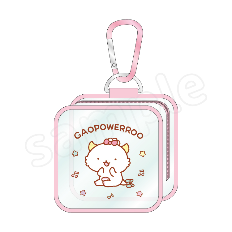 がおぱわるぅ ミニクリアポーチ