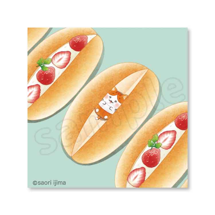 のこのこ うちのコ ミニキャンバスアート コルク