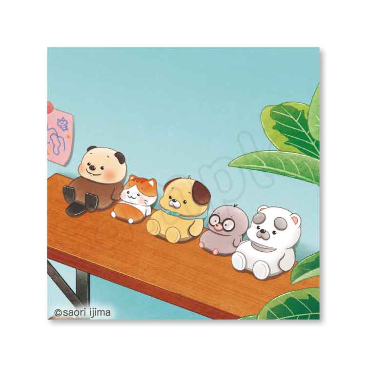 のこのこ うちのコ ミニキャンバスアート リラックス