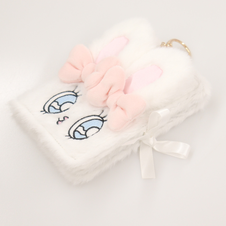 Esther Bunny 手帳型ボアトレカケース｜むにゅぐるみパティオ公式サイト