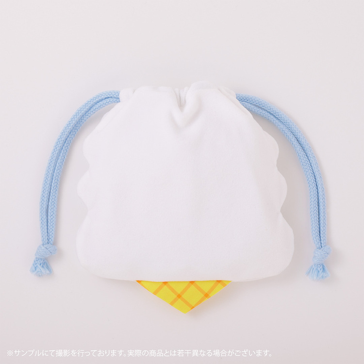 ぽっきょくてん ミニフェイス巾着｜むにゅぐるみパティオ公式サイト