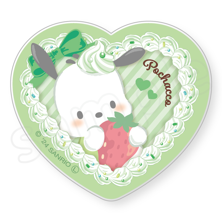 ポチャッコ スウィートホイップ アクリルミニクリップ