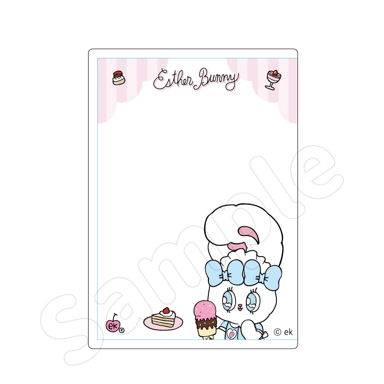 Esther Bunny コラボカフェ 硬質カードケース B