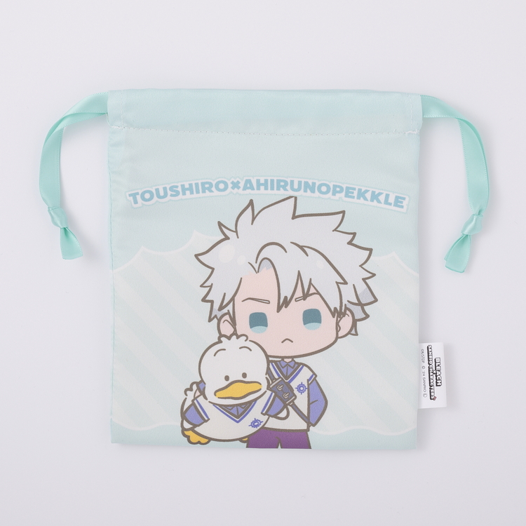 BLEACH×サンリオキャラクターズ ミニ巾着 日番谷冬獅郎×あひるのペックル