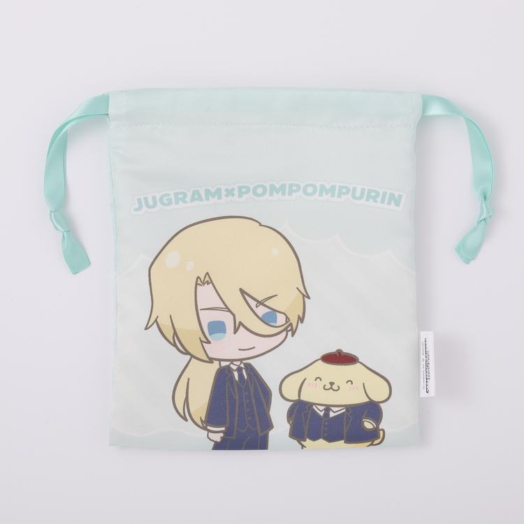 BLEACH×サンリオキャラクターズ ミニ巾着 ユーグラム・ハッシュヴァルト×ポムポムプリン