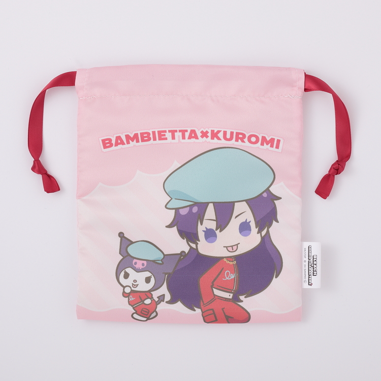 BLEACH×サンリオキャラクターズ ミニ巾着 バンビエッタ・バスターバイン×クロミ
