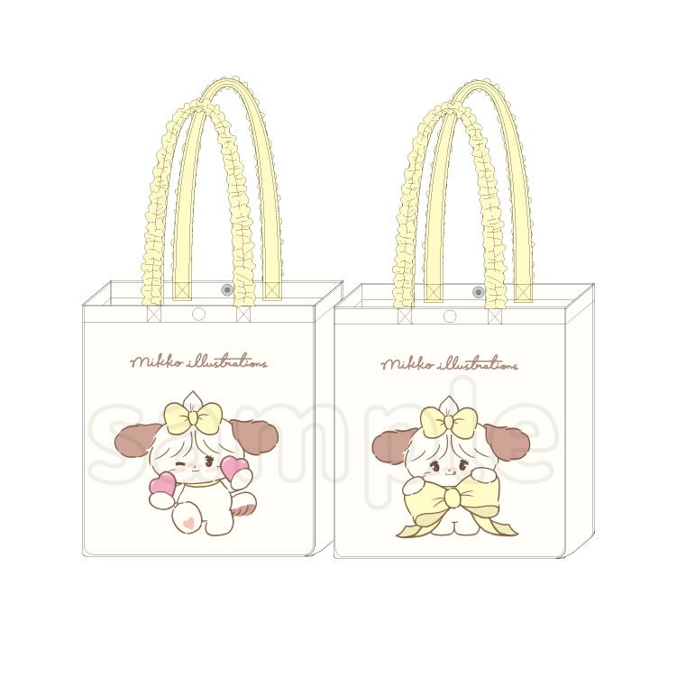 mikko マチ広トートバッグ　キャミー　popup mikko マチ広トートバッグ キャミー popup - メルカリ